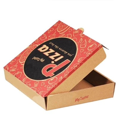 Bosca Pacáistithe Grád Bia Bosca Pizza Síneach Llogo Saincheaptha