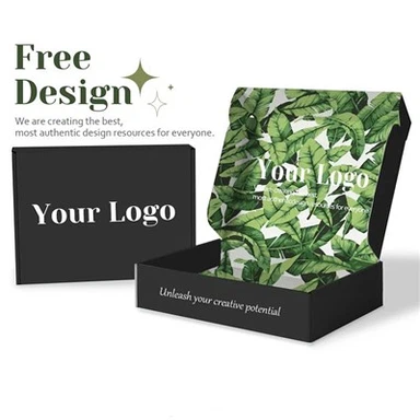 Bosca Páipéir Kraft roctha Méid Pearsanta Clóbhuailte